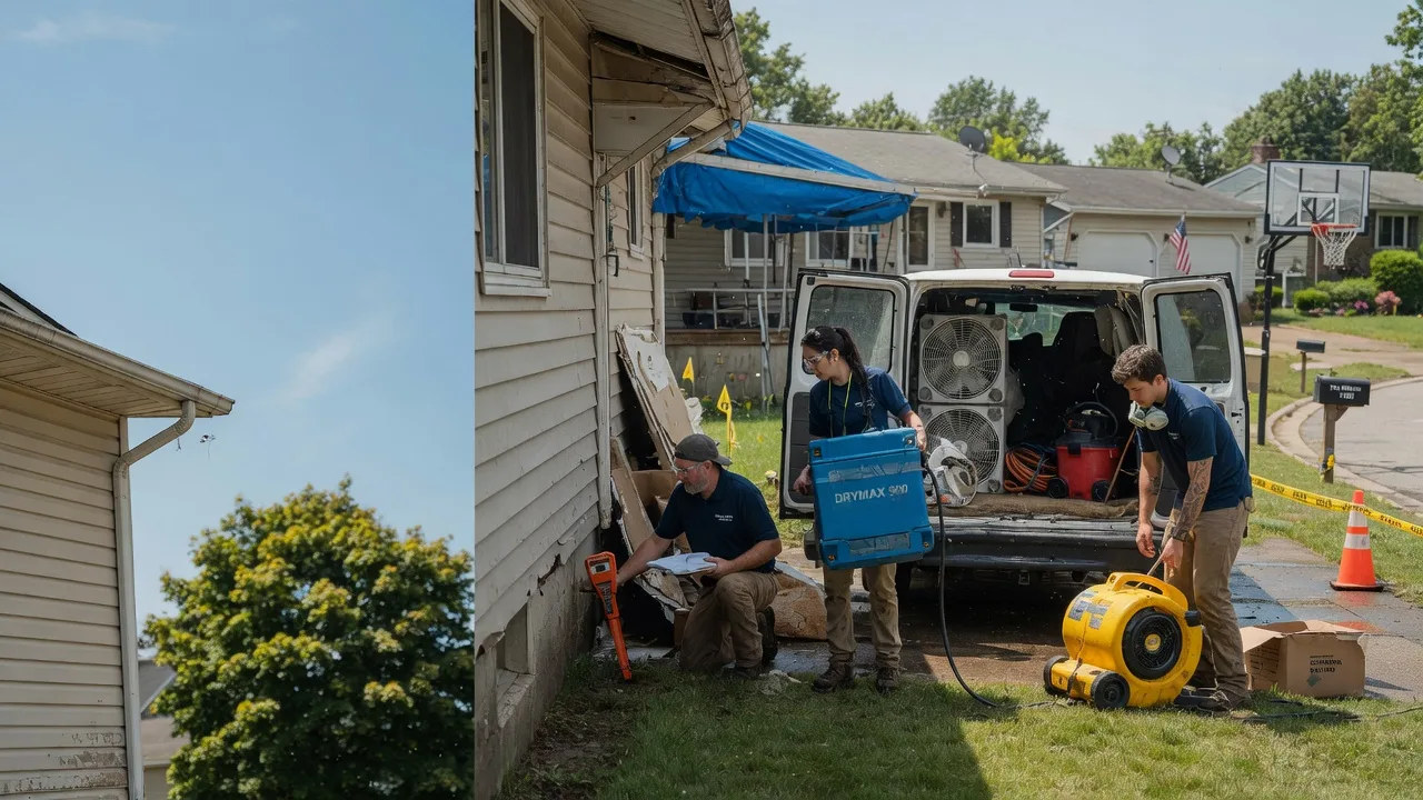 Ceiling Leak Cleanup in Webster City, IA near me